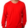 Bayside USA Adult 5.4 oz Long-Sleeve Tee
