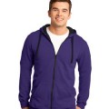 District - Young Mens The Concert Fleece Full-Zip Hoodie
