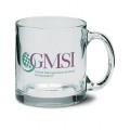 13 oz. Clear Warm Beverage Fashion Glass Coffee Mug