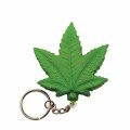 Cannabis Leaf Squeezie Keyring