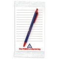 Bic Clic Stic w/ 25 Sheet Notepad