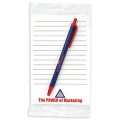 Bic Clic Stic w/ 50 Sheet Notepad