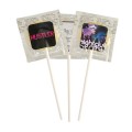 Condom Lollipop w/ Square Decal
