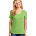 Port & Company Ladies 5.4-oz 100% Cotton V-Neck T-Shirt