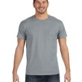 Hanes 4.5 oz., 100% Ringspun Cotton nano-T T-Shirt with Pocket