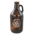 32 oz. Amber Growler, Lid Sold Separately