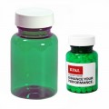 Eco Green Small Clear Pill Bottle